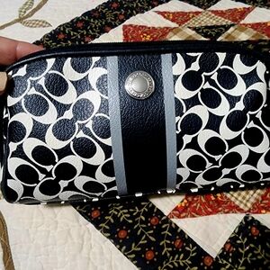 Coach Monochrome Graphic Clutch